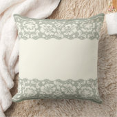 レースパターン、花のヴィンテージ5 クッション (ブランケット)