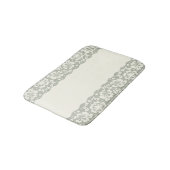 レースパターン、花のヴィンテージ5 バスマット (アングル)