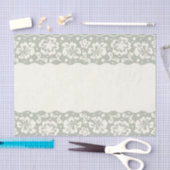 レースパターン、花のヴィンテージ5 薄葉紙 (クラフト)