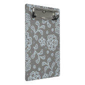 レースパターン、花のヴィンテージ6 ミニクリップボード (アングル)