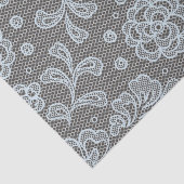 レースパターン、花のヴィンテージ6 薄葉紙 (詳細)