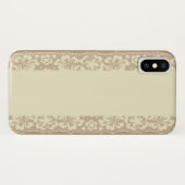 レースパターン、花のヴィンテージ7 Case-Mate iPhoneケース (裏面(横))