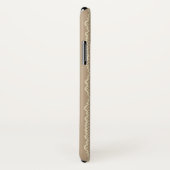 レースパターン、花のヴィンテージ7 Case-Mate iPhoneケース (裏面/右)
