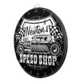 レースパーソナライズされたス改造ピースショップガレージ ダーツボード (正面右)