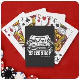 レースパーソナライズされたス改造ピースショップガレージ トランプ