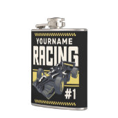 レースパーソナライズされたチームファストレースカー  フラスク (左)