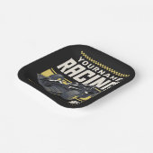 レースパーソナライズされたチームファストレースカー  ペーパープレート (傾斜あり)