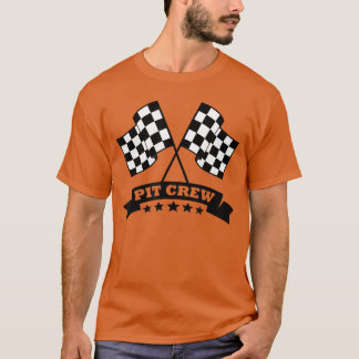 レースパーティーのためのピットクルーレーシングラバー Tシャツ
