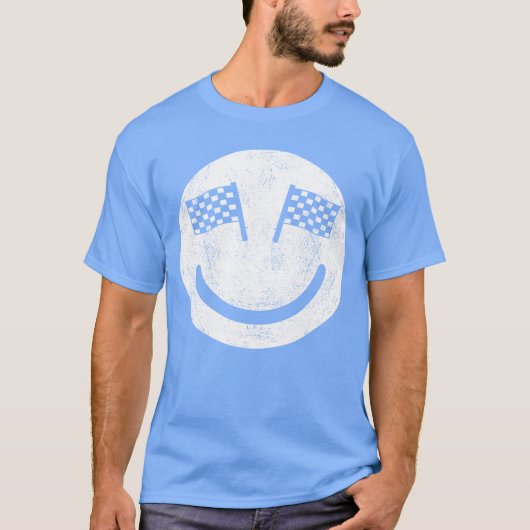 レースパーティー用のレーシングスマイル 1 Tシャツ (正面)