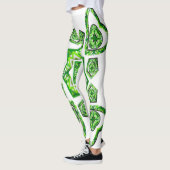 レースビクトリアン レギンス (左)