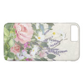 レースピンクピーニーフローラwワイルドフラワーズハ絵を描ンド Case-Mate iPhoneケース (裏面(横))