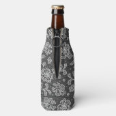 レースファブリックパターン1 ボトルクーラー (ボトル裏面)