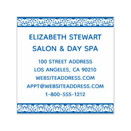 レースフィリグリーサロンビジネス自己インキングスタンプ セルフインキングスタンプ