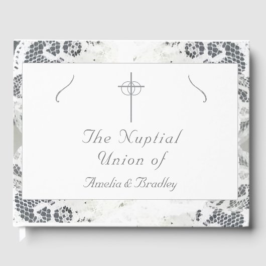 レースフェイク結婚ズ ゲストブック (正面)