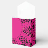 レースフォキシエピンクホワイト誕生日お願い有難う フェイバーボックス (オープン)