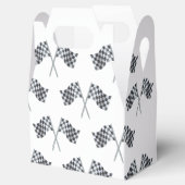 レースフラッグ赤ちゃんシャワー フェイバーボックス (オープン)