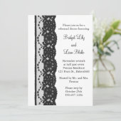 レースフランスのリハーサルディナー（白） 招待状 (スタンド正面)