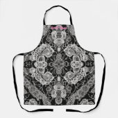 レースフローラ調和 エプロン (正面)