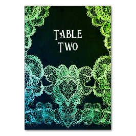 レースブロッサム開花 テーブルナンバー