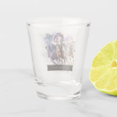 レースホースエレガントダービーパーティー馬術ショットグラ ショットグラス (裏面)