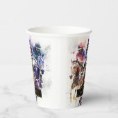 レースホースエレガントダービーパーティー馬術 紙コップ (右)