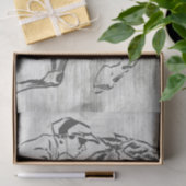 レースホースジョッキーヴィンテージデコパージュ 薄葉紙 (ギフト)