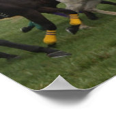 レースホースポスタープリント ポスター (角)