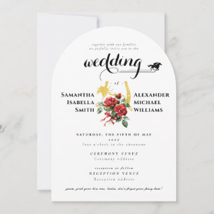 レースホースモダンダービー1 Photo Equestrian結婚's 招待状