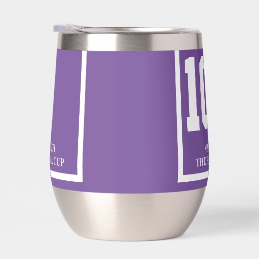 レースホース10パープルデパーソナライズされたルビー (右面)