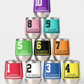 レースホース10パープルデパーソナライズされたルビー