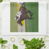 レースホース，レーススポーツ キッチンタオル (折り畳み)