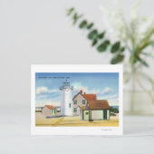 レースポイントライトハウスの景色 ポストカード (スタンド正面)