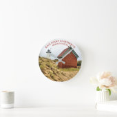 レースポイントライトハウス、マサチューセッツ時計 ラウンド壁時計 (ホーム)