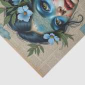 レースマスク付き神秘的なブルードリーマー | 春 薄葉紙 (詳細)