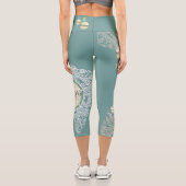 レースマンダラヨガカプリレギンス カプリレギンス (裏面)