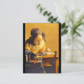 レースメーカー', Jan Vermeer_Mastersオランダ ポストカード (スタンド正面)