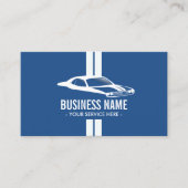 レースモダンストライプレース車車の 名刺 (正面)