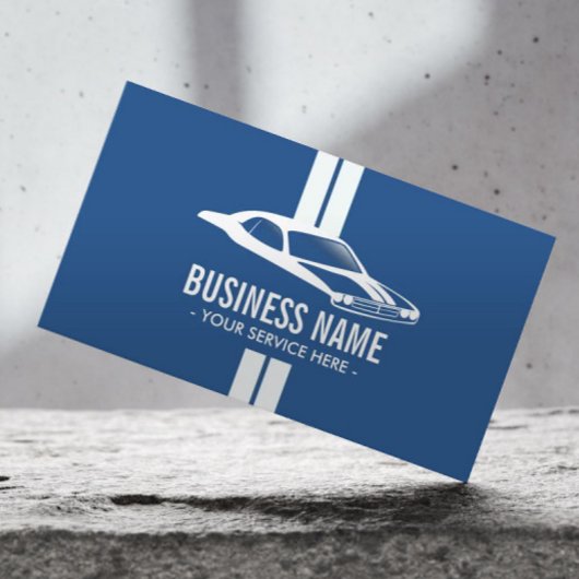 レースモダンストライプレース車車の 名刺