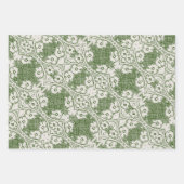 レースラッピング紙シート ラッピングペーパーシート (正面)