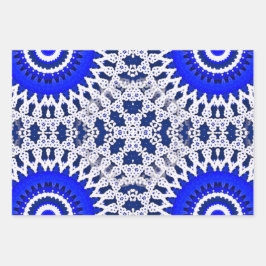 レースラッピング紙フラットセット3 ラッピングペーパーシート