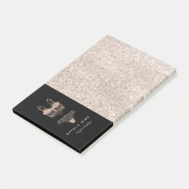 レースランジェリーブティックロゴビジネス ポストイット