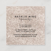 レースランジェリーブティックロゴ ロイヤリティカード (裏面)