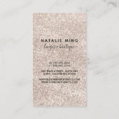 レースランジェリーブティックロゴ 名刺 (裏面)