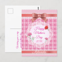 レースリボン 母の日おめでとう