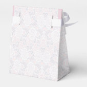 レースルックブライダルシャワーお気に入りギフトボックス フェイバーボックス (裏面サイド)