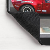 レースレッド マウスパッド (コーナー)