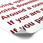 レースロジック ポスター (角)