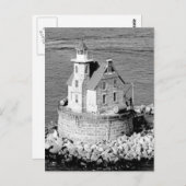 レースロックライトハウス ポストカード (正面/裏面)