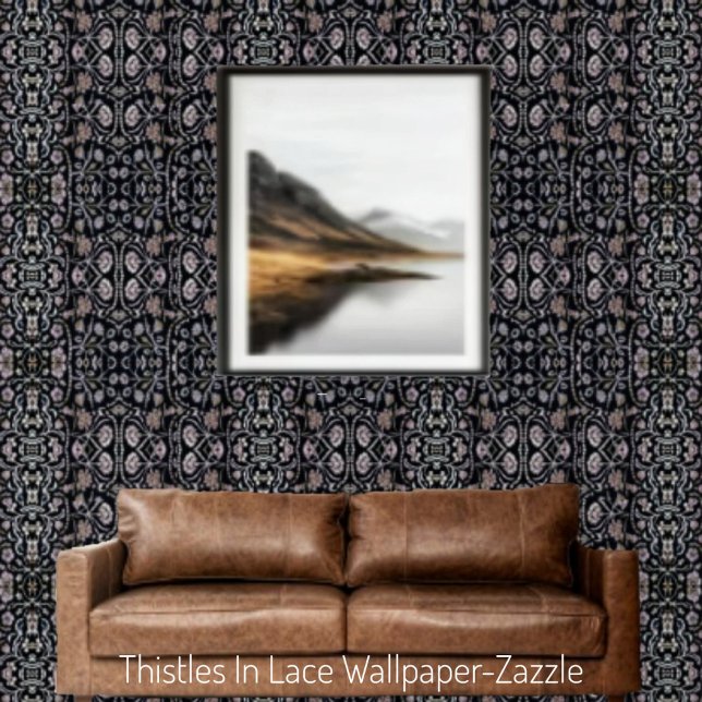 レース中のアザミ 壁紙 (クリエイターアップロード済み)