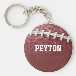 レース付きサッカーのルックパーソナライズされたキーチェーン キーホルダー